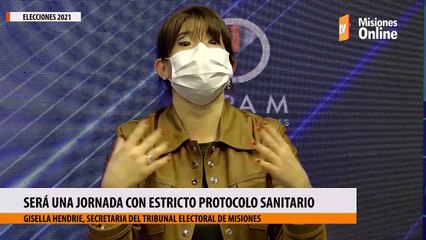 Será una jornada con estricto protocolo sanitario