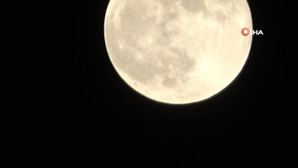 Van’da ‘Süper Ay’ görsel şölen oluşturdu