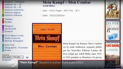 "Mein Kampf" : le pamphlet antisémite d'Hitler réédité dans une version critique