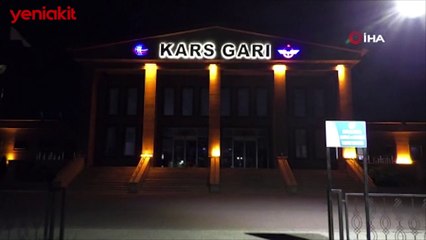 Çin'e gidecek trenler Kars Garı'na ulaştı!