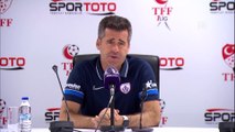 İSTANBUL - Spor Toto 1. Lig play-off finalinin ardından - Hüseyin Eroğlu