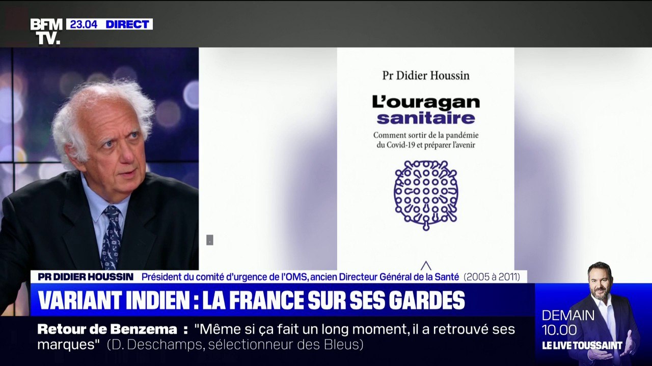 Pour le Pr Houssin, le variant indien n'est pas "plus dangereux", mais "il risque d'y avoir plus de personnes malades dès lors qu'il est plus contagieux"