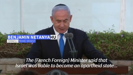 Israel lashes out at French govt after 'apartheid' risk comment