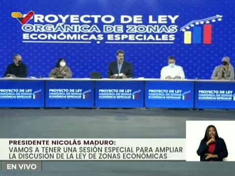 Pdte. Maduro: La Ley de Zonas Económicas Especiales va a marcar el desarrollo productivo del país