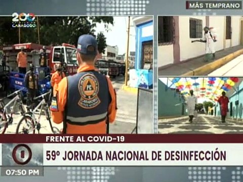 Jacqueline Faría: La MVB ha realizado más de 7 millones 236 mil labores de desinfección en el país