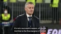 Solskjaer bemoans unsuccessful season