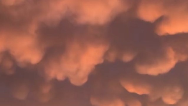 Clouds roll over Texas