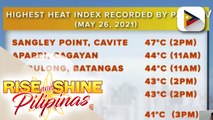 PTV INFO WEATHER: ITCZ, patuloy na nakakaapekto sa Mindanao at ilang bahagi ng Visayas; easterlies, umiiral sa iba pang bahagi ng bansa