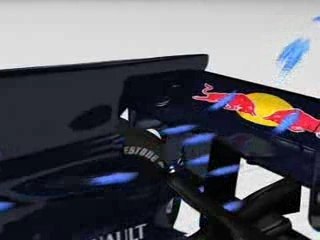 Red Bull RB4 capot moteur
