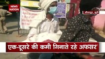 Helpless Father takes his son's dead body on bike- Sitapur