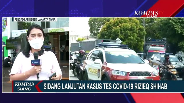 Rizieq Shihab Jalani Sidang Putusan Kasus Kerumunan Petamburan dan Megamendung