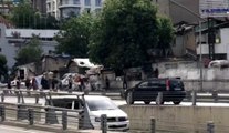 Son dakika haber: İstanbul'un göbeğinde taş, sopa ve pompalı tüfekli kavga kamerada