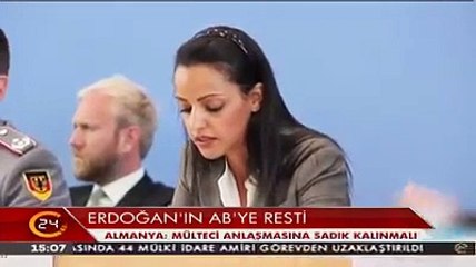 Erdoğan'ın resti sonrası AB'den ilk açıklama!