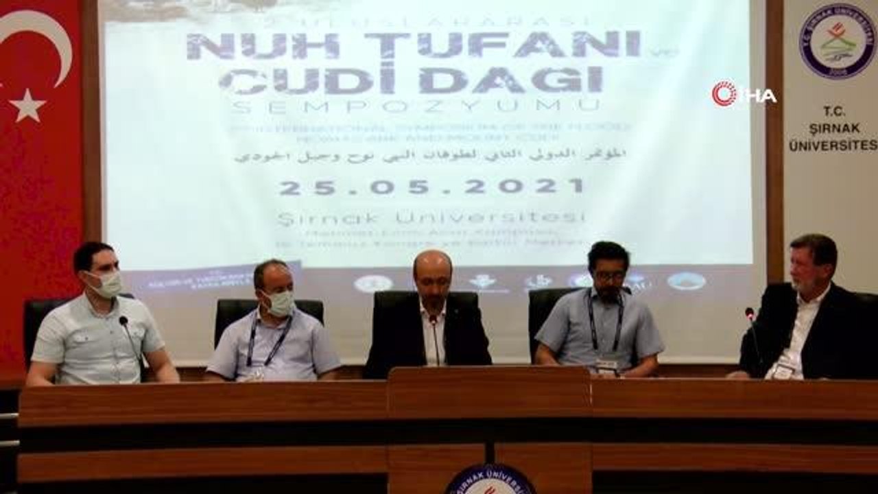 Nuh Tufanı ve Cudi Dağı Sempozyumu: Hz. Nuh'un gemisinin Cudi Dağında durduğu iddia edildi