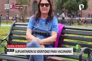 Mujer denuncia que suplantaron su identidad en lista de vacunación