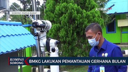 BMKG Lakukan Pemantauan Gerhana Bulan