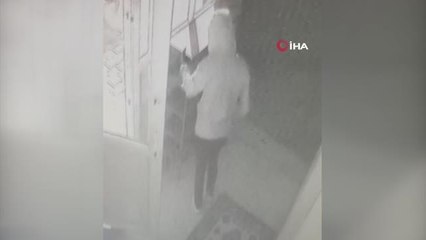 Son dakika haber: Hırsızlık şüphelileri önce kameraya ardından polise yakalandı