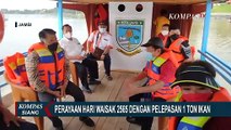 Perayaan Hari Waisak 2565, Umat Buddha Jambi Lepaskan Satu Ton Ikan dan Kura-kura ke Danau