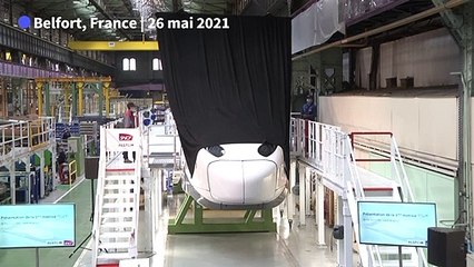 Alstom dévoile la motrice du futur TGV, prévu pour 2024
