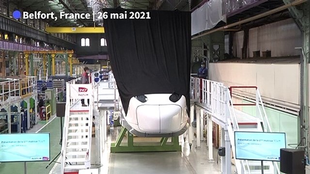 Alstom dévoile la motrice du futur TGV, prévu pour 2024