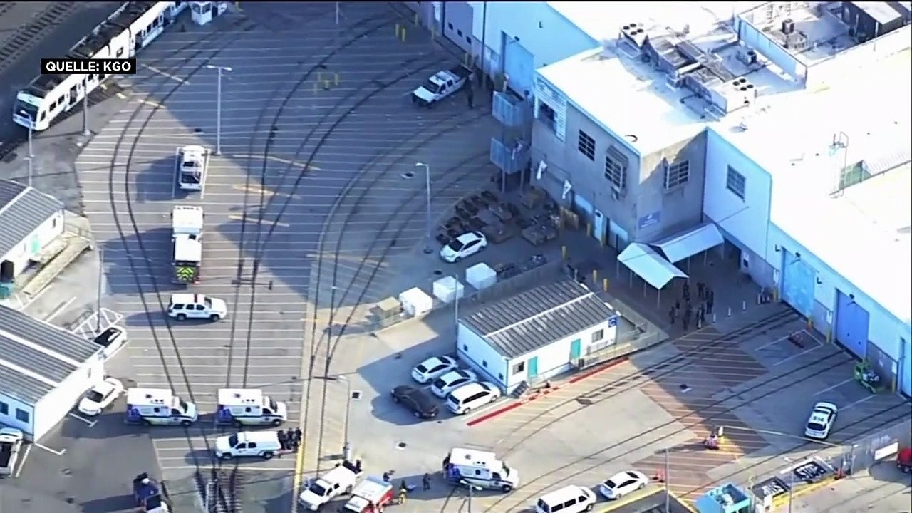 San Jose: 10 Tote bei Schießerei an Bahngelände