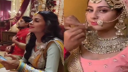 Udaariyaan के सेट पर ऐसे हो रही Jasmin और Fateh की शादी की तैयारी | FilmiBeat