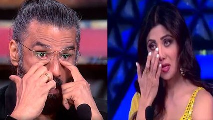 Super Dancer Chapter 4: Shilpa Shetty और Suniel की छलकी आंखें, स्टेज पर फूट-फूटकर रोए | FilmiBeat