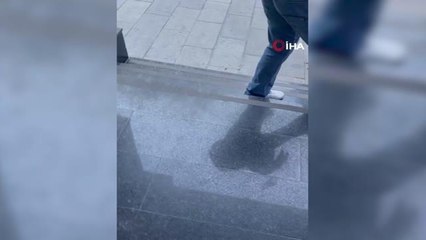 Topallayarak dilendi, koşarak kaçtı