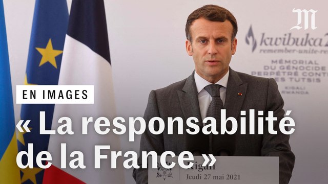 Macron au Rwanda : « Je viens reconnaître nos responsabilités » dans le génocide des Tutsi