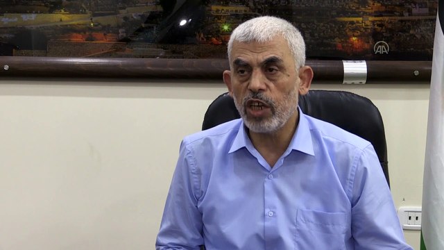 GAZZE - Hamas'ın Gazze sorumlusu Sinvar, varılan ateşkese ilişkin AA muhabirinin sorunlarını yanıtladı (2)