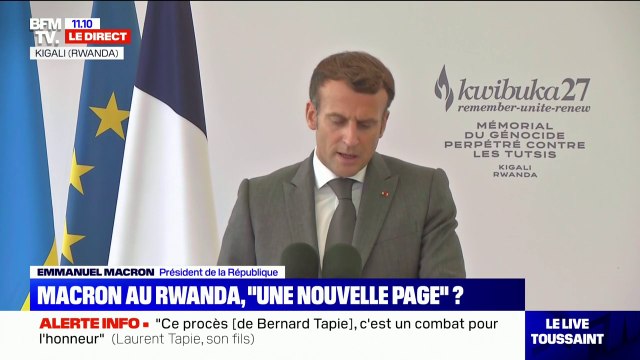 Emmanuel Macron au Rwanda: Ces paroles disent une tragédie qui porte un nom: génocide
