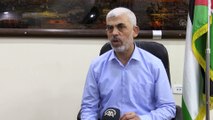 GAZZE - Hamas'ın Gazze sorumlusu Sinvar, varılan ateşkese ilişkin AA muhabirinin sorunlarını yanıtladı (1)