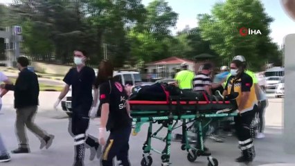 'U' dönüş yaptığı esnada motosiklet ile çarpıştı