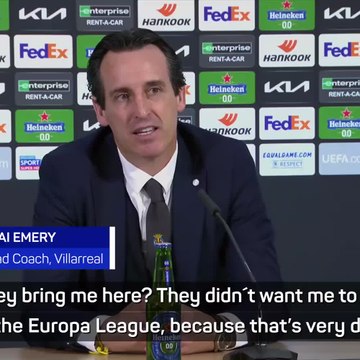 Emery proud to lead Villarreal to European glory