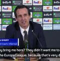 Emery proud to lead Villarreal to European glory