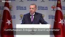 Cumhurbaşkanı Erdoğan, Demokrasi ve Özgürlükler Adası'nda açıklamalarda bulundu