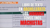 Libro de texto en Andalucía- “Los hombres somos unos machistas”