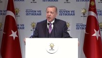 Erdoğan'dan tekerleme gibi açıklama