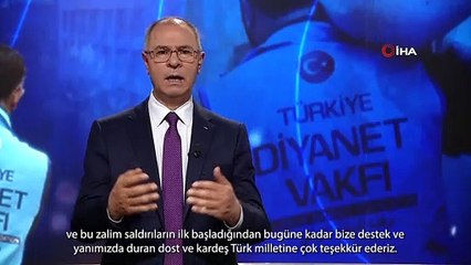 Filistin Büyükelçisi Mustafa: “Türk Milletine desteklerinden dolayı teşekkür ederiz”