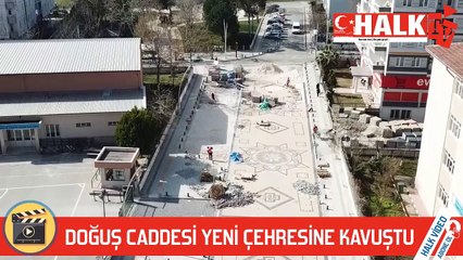 Atakum Belediyesi’nden Doğuş Caddesi’ne sanatsal dokunuş 
