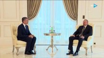 BAKÜ - Azerbaycan Cumhurbaşkanı Aliyev, Milli Eğitim Bakanı Selçuk'u kabul etti