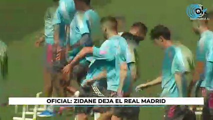 Oficial- Zidane deja el Real Madrid