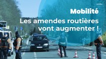 Amendes routières : bientôt surtaxées jusqu'à 25 euros !