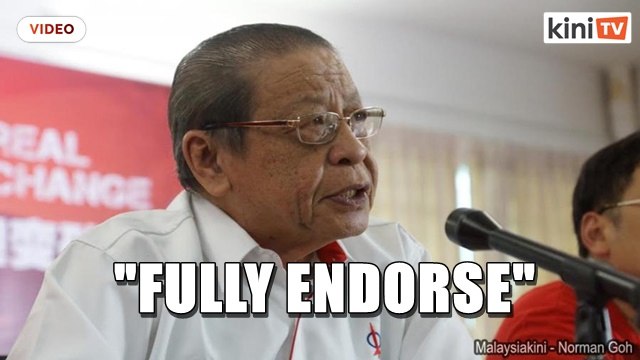 Kit Siang supports Azalina's call for Parliament to reconvene