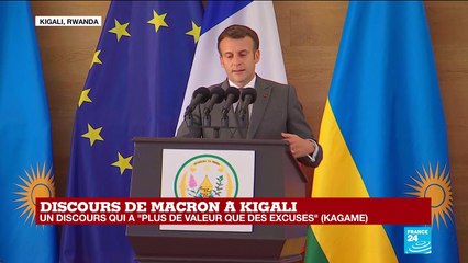 REPLAY - Le président français Emmanuel Macron s'exprime à nouveau depuis Kigali