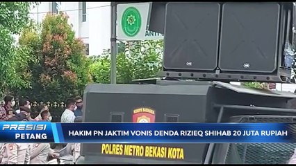 Rizieq Shihab divonis Denda
