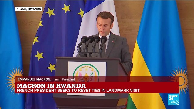 REPLAY: France's Macron meets Rwanda's Kagame to turn page on post-genocide tensions