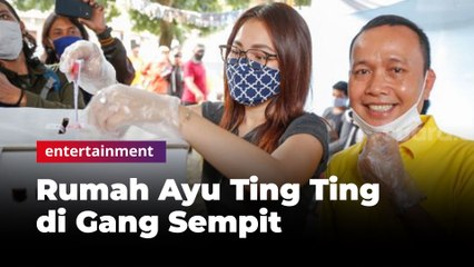 Kondisi Rumah Ayu Ting Ting yang Berada di Gang Sempit