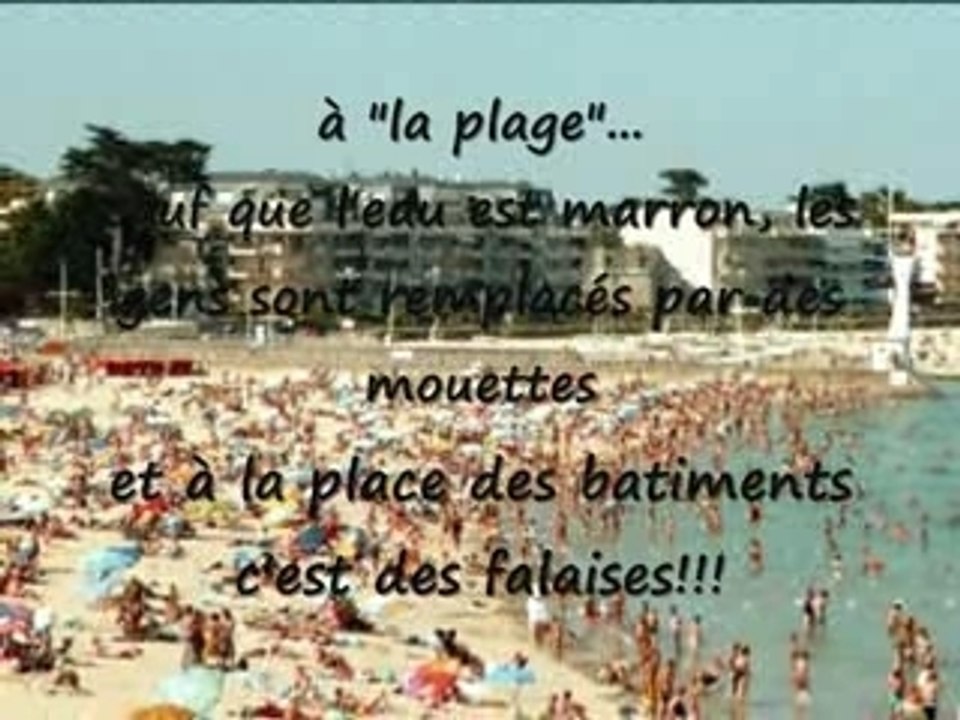 La plage