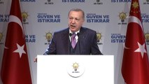İSTANBUL - Cumhurbaşkanı Erdoğan: 'AK Parti olarak bize düşen, 19 yıllık müktesebatımızdan aldığımız güçle 'durmak yok yola devam' diyerek işimize bakmaktır'